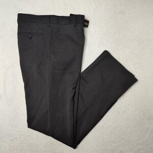 Banana Republic Dress Pants Mens 33x34 Gray Wool Tailored Slim Fit Cerruti Suit